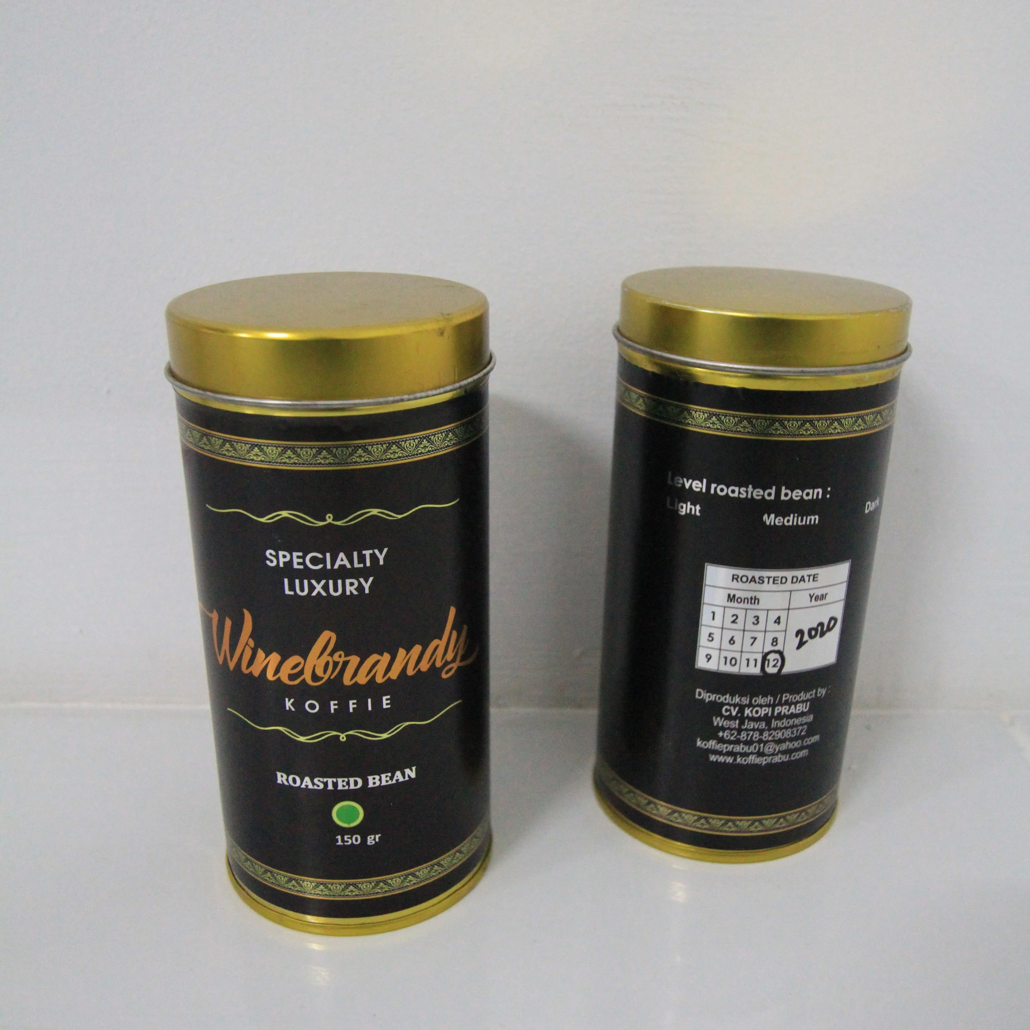 
Best Selling Roasted Coffee Beans Arabica Wine Winebrandy by Koffie Prabu 