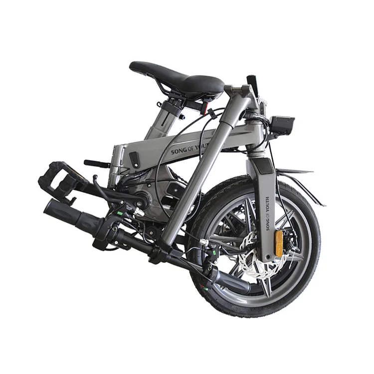 
lightweight folding electric bikes two wheels 
