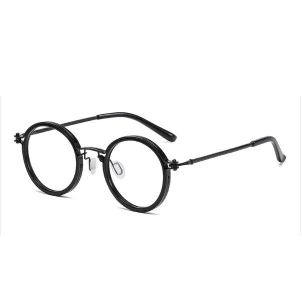 2022 new arrivals Japanese high quality luxury Italy brand designer vintage round latest design spectacle eyewear frames