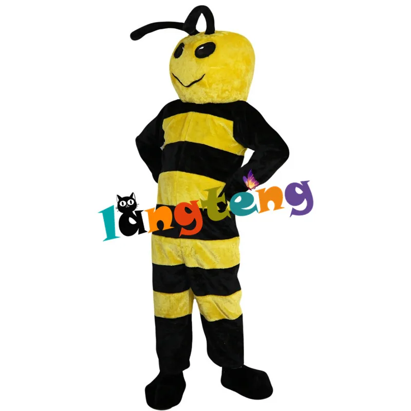 531 Cartoon Halloween Cosplay Party Christmas Yellow Bee Mascot Costumes