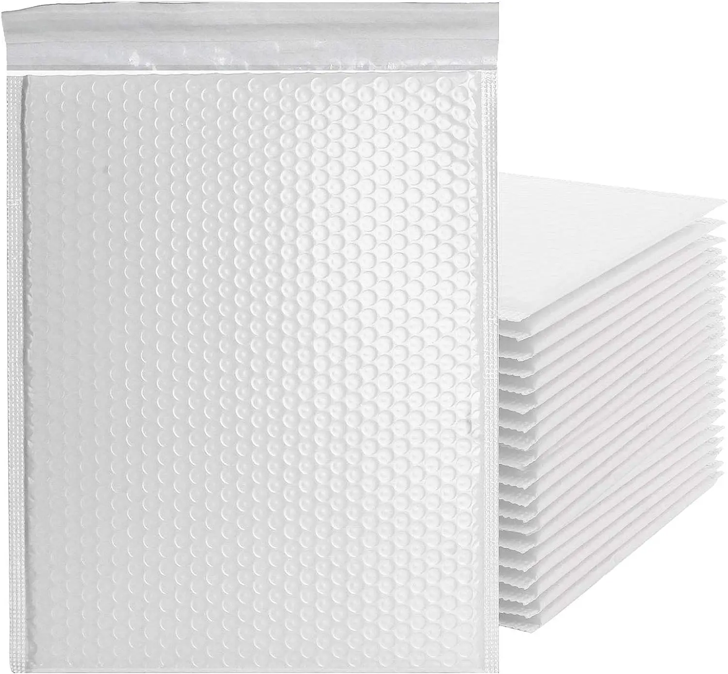 In Stock Mailing Bag With Logo Waterproof Padded Envelopes With Self Seal Shipping Bags Black White Bubble Mailers