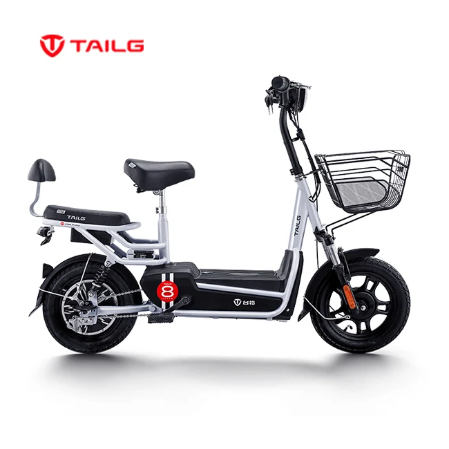 No Foldable 350W 48v Voltage electric scooter bike with two seats