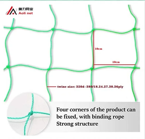 Plant climbing net.Plant supporting net