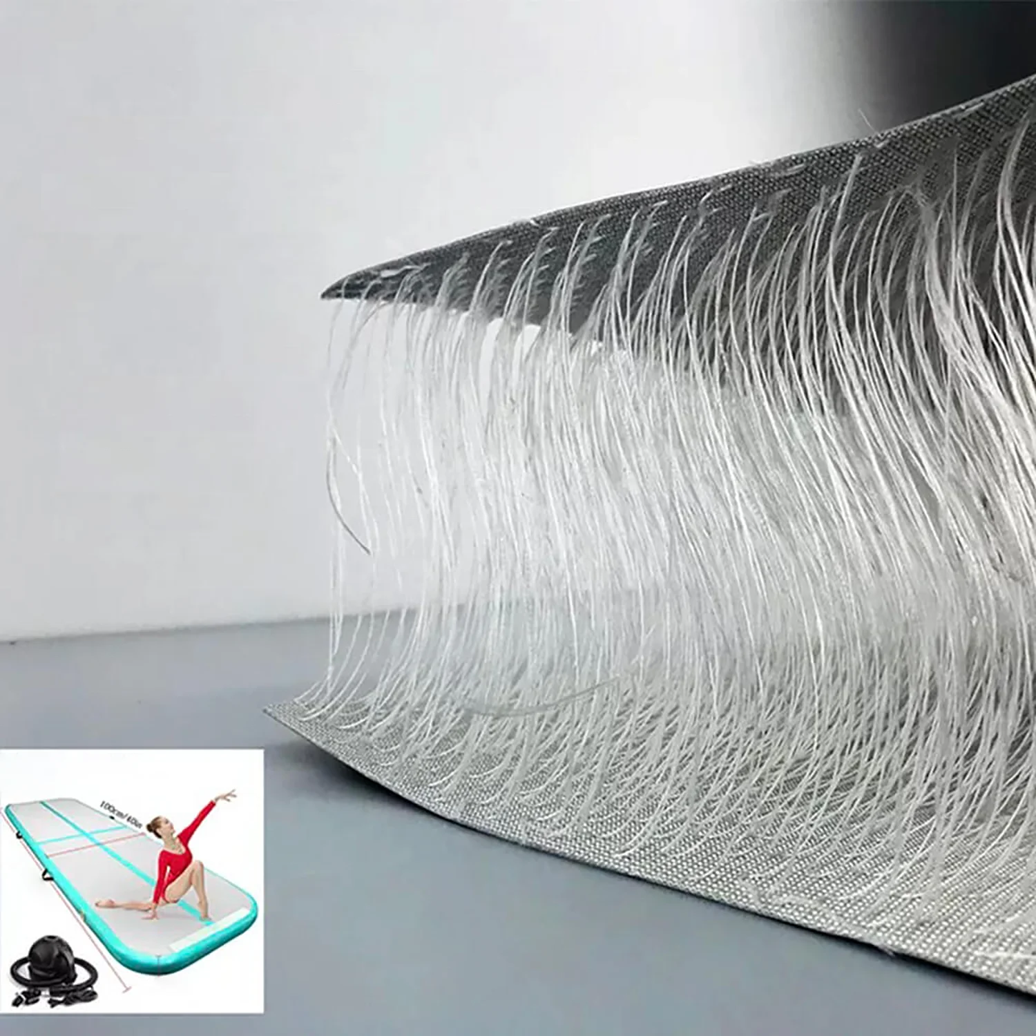 5cm Drop Stitch Pvc Fabric Environmentally Friendly Reinforced Woven Drop Stitch Fabric Material For Inflatable Boats