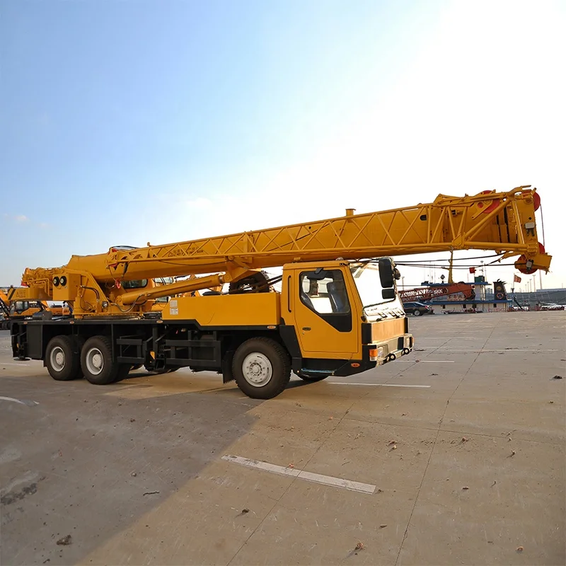China Best Price tractor truck with crane 25 Ton QY25K5D hydraulic arm crane for trucks for Hot Sale
