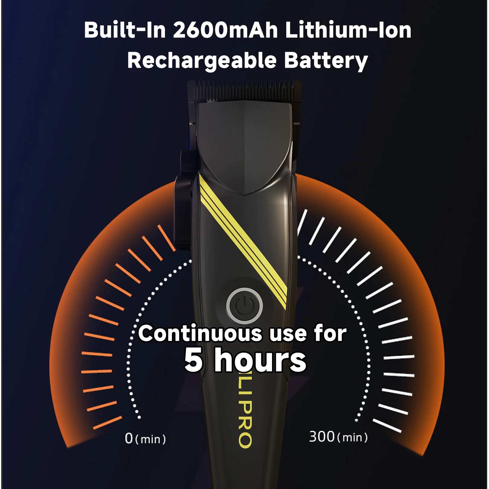 Professional Aluminum Hair Clipper Hair Trimmer Hair Cutting Machine Salon Trimmers For Men Barber Supplies Tools Set