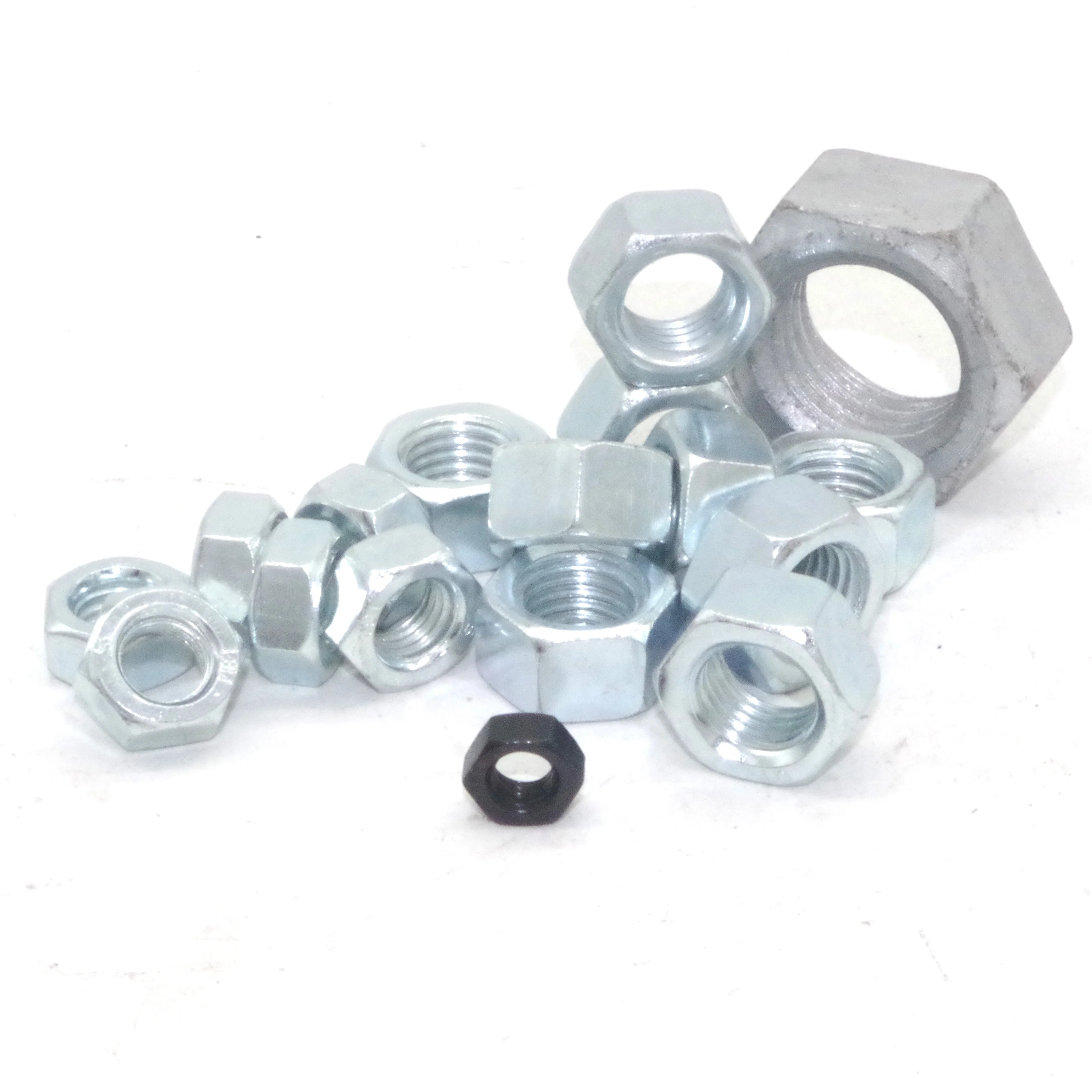 
Carbon Steel Stainless Steel 304 316 DIN934 ASTM 18.2.2 Hex Jam Nuts 