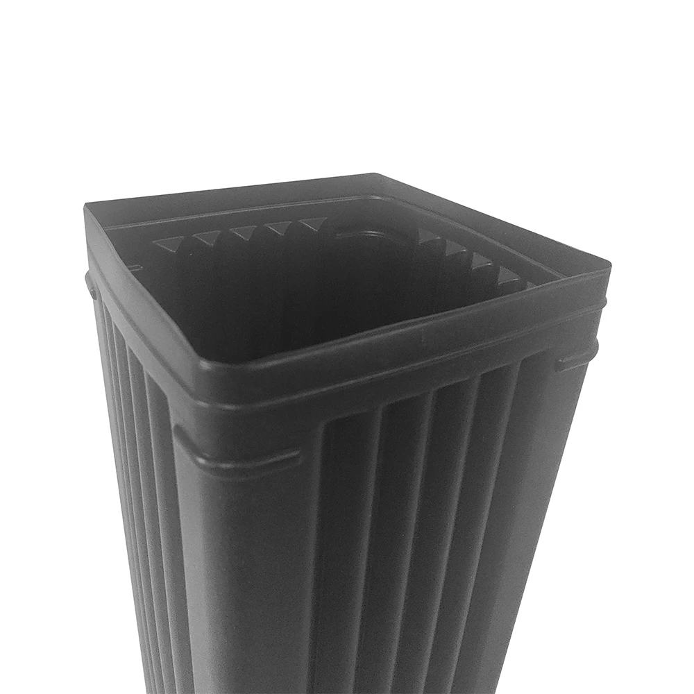 Garden Black Thickened Raised  Square Plastic Fruit Nursery Seedling Plant Citrus Pots