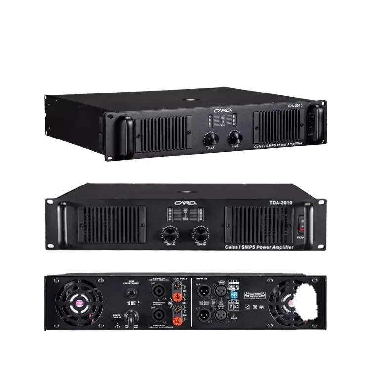 8 Ом 2-канальный 1200 Вт Класс td автоматический выключатель Профессиональный усилитель мощности сабвуфера