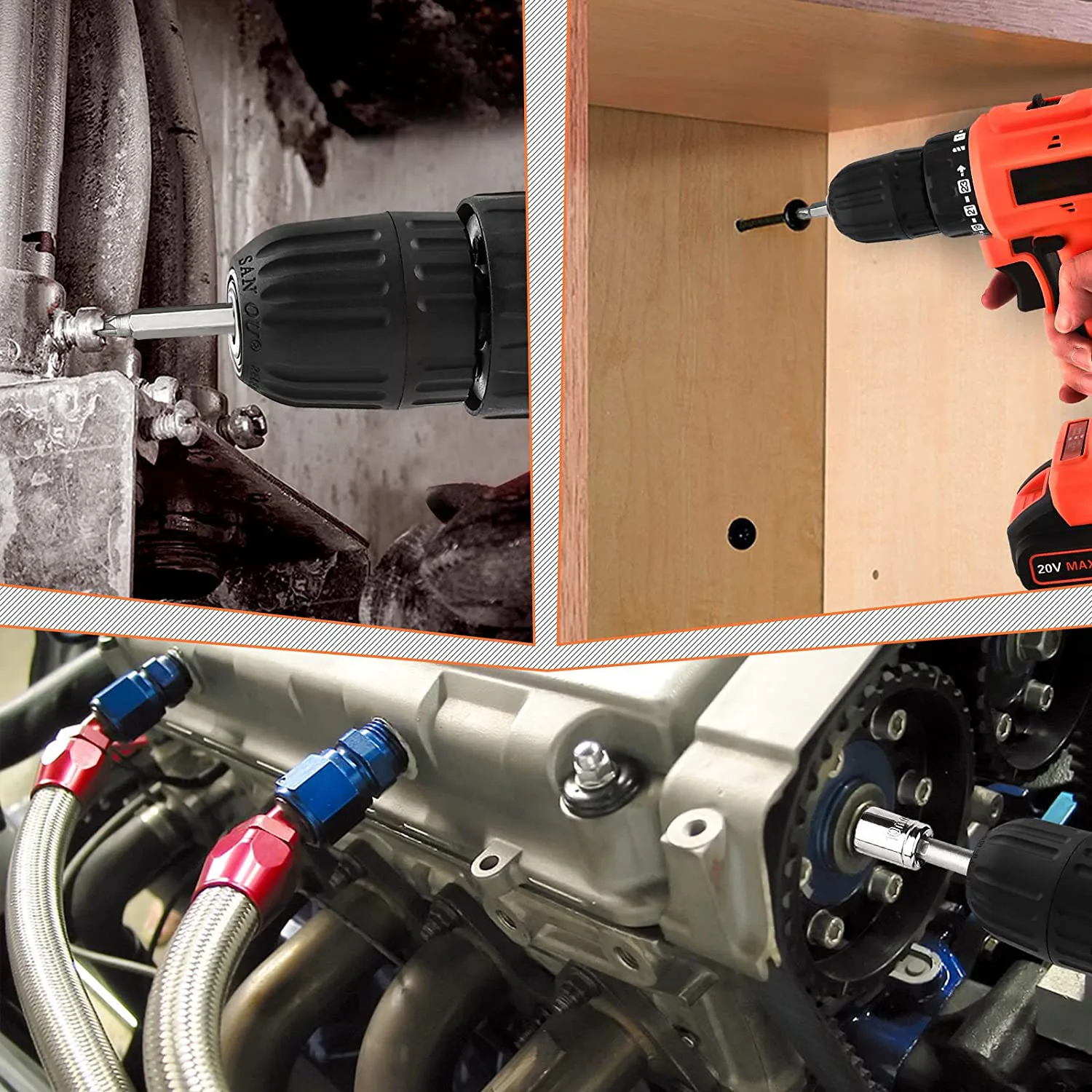 machine  electric screw drill quick magnetic screw holder high power electric concrete complex core drill