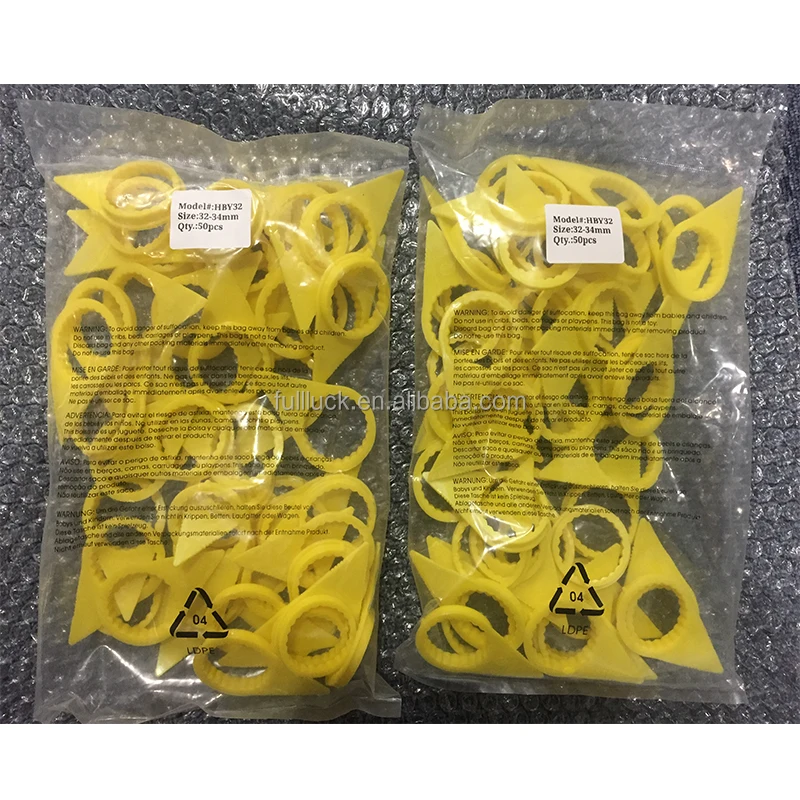 SW32 Ring Type Wheel Nut Indicator for 32/33/34 mm Nut 100 Pcs