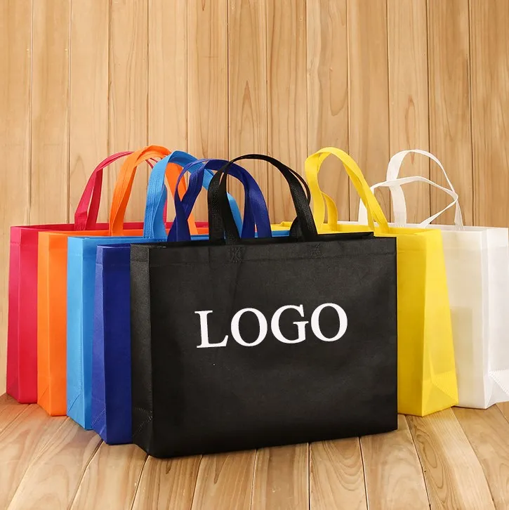 Custom Non Woven Bag Shopper Tnt Bag Wholesale Grocery Reusable Shopping Bag For Business