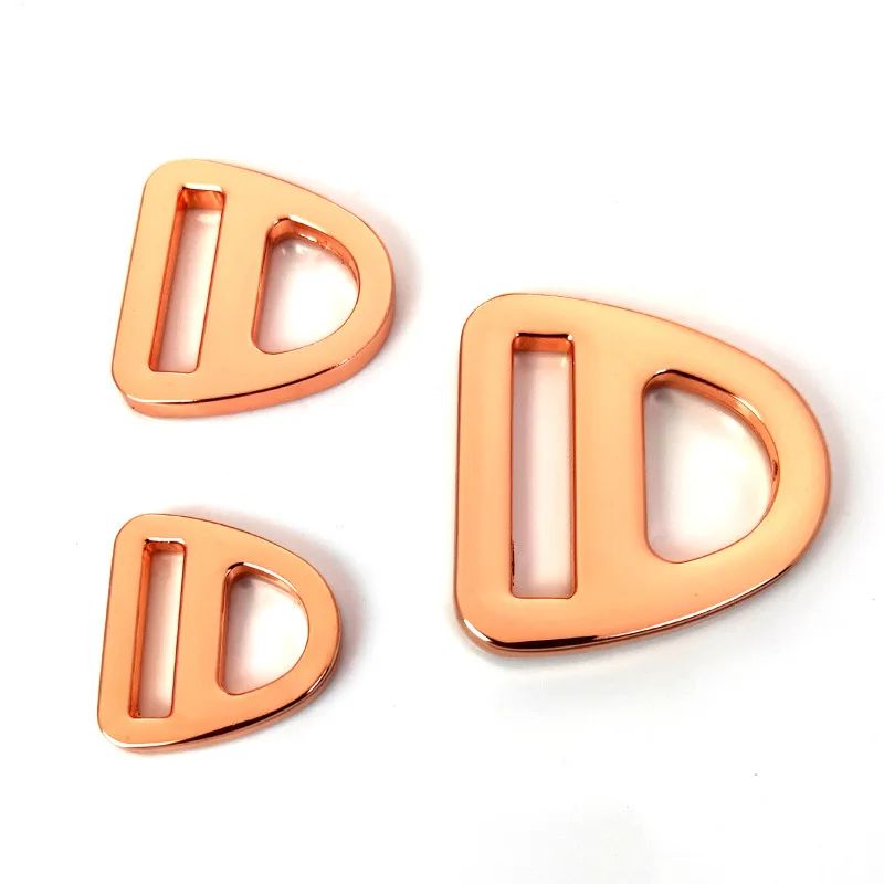 Wholesale cheap high quality Various Size Zinc Alloy Metal bag ring Triangle buckle