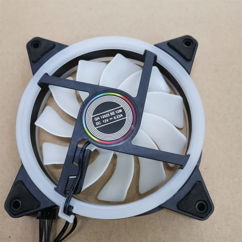 Hot Sale Water Cooling Fan 120mm 12v 6 Pins Fan for Computer Case Fluid Bearing Computer Cooler