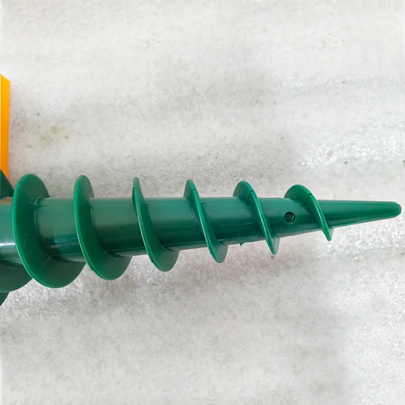 Portable Plastic Screw Beach Ground Umbrella Base Holder Sand Anchor for Beach