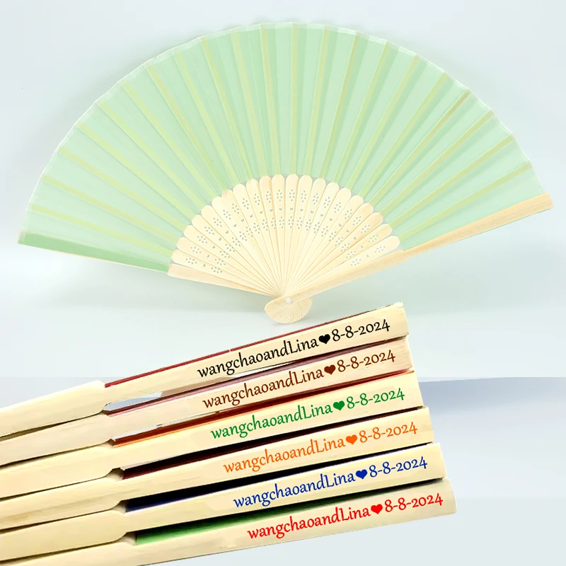 Chinese Hand Fan Elegant Bamboo Crafts for Cooling for Outdoor Activities