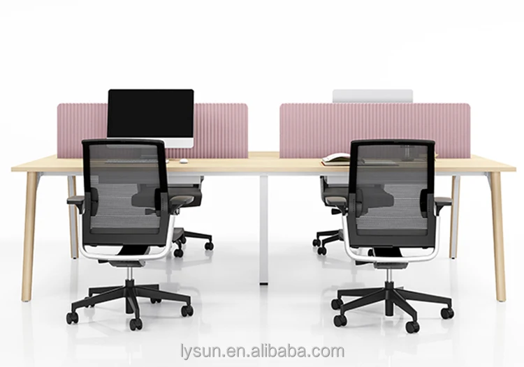 Office teacher staff workstation desk working table for office modular 4  6 8 person seater workstation office furniture