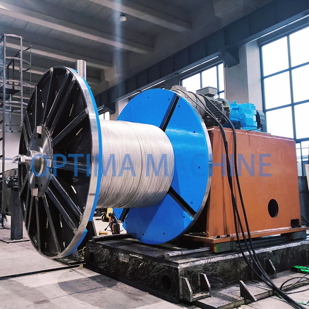 Automatic Copper Aluminum Rod coil winding machine rewinding machine