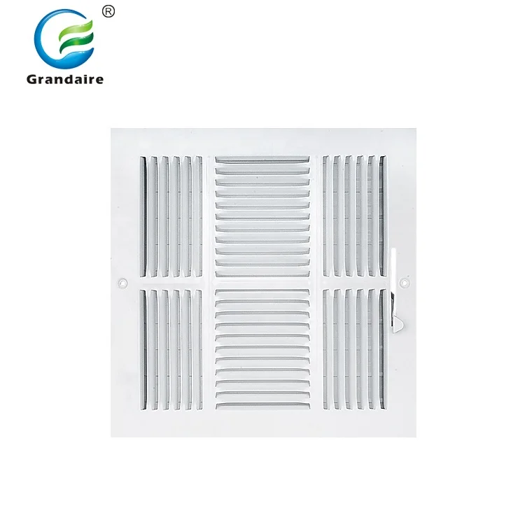 Air Ventliation Supply Ceiling 4 way Vent Register