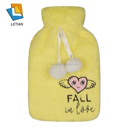 Hot-water Medical Rubber Bottle Child Plush Temperature Hot Water Bag