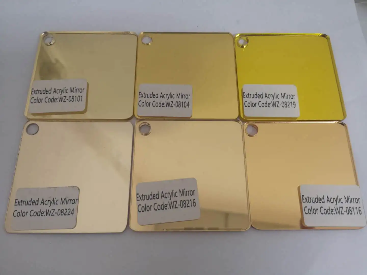 Self Adhesive 4ft x 8ft Cast Gold Mirror Acrylic Pmma Sheet Rose Gold Mirror Acrylic Plastic Sheet