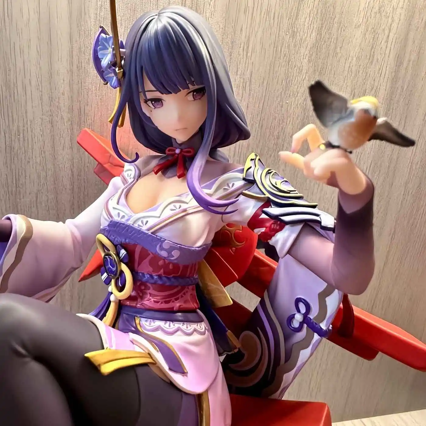 35CM Game Genshin Impacts Figure Raiden Shogun Figures Sexy Girl Beelzebul Collection Figurine Model PVC Anime Statue For Kid