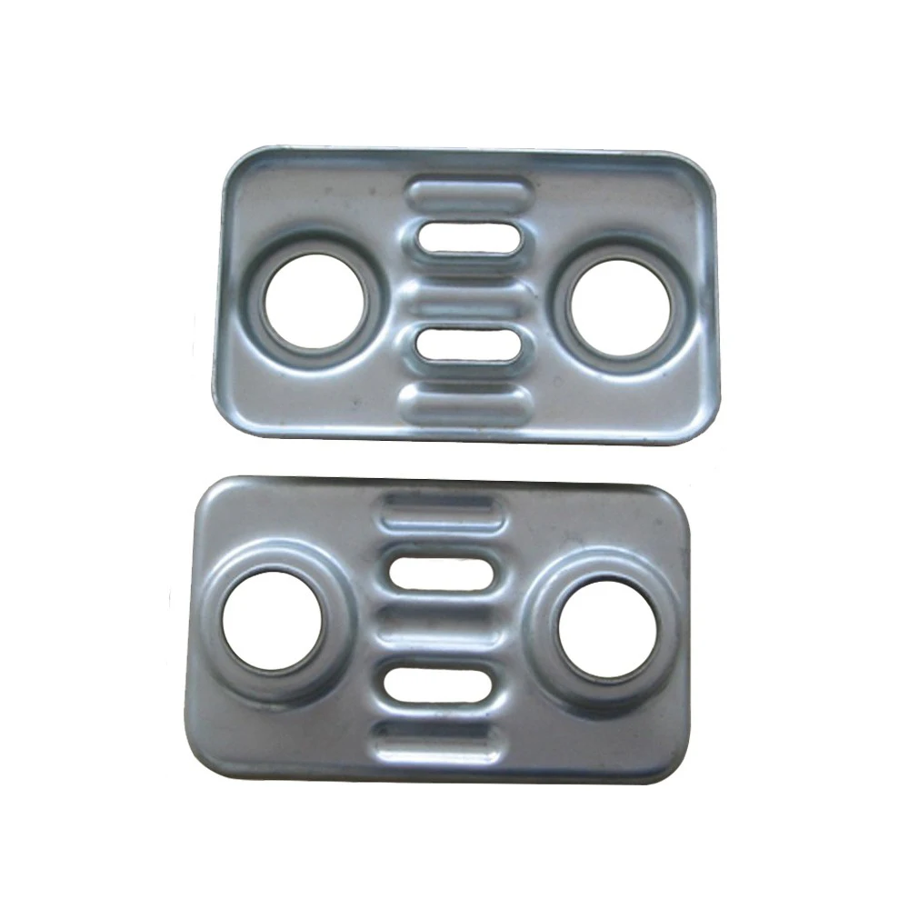 Custom Stainless Steel Plate Bending Parts Black Coated Sheet Metal Cutting Bending Bracket Part