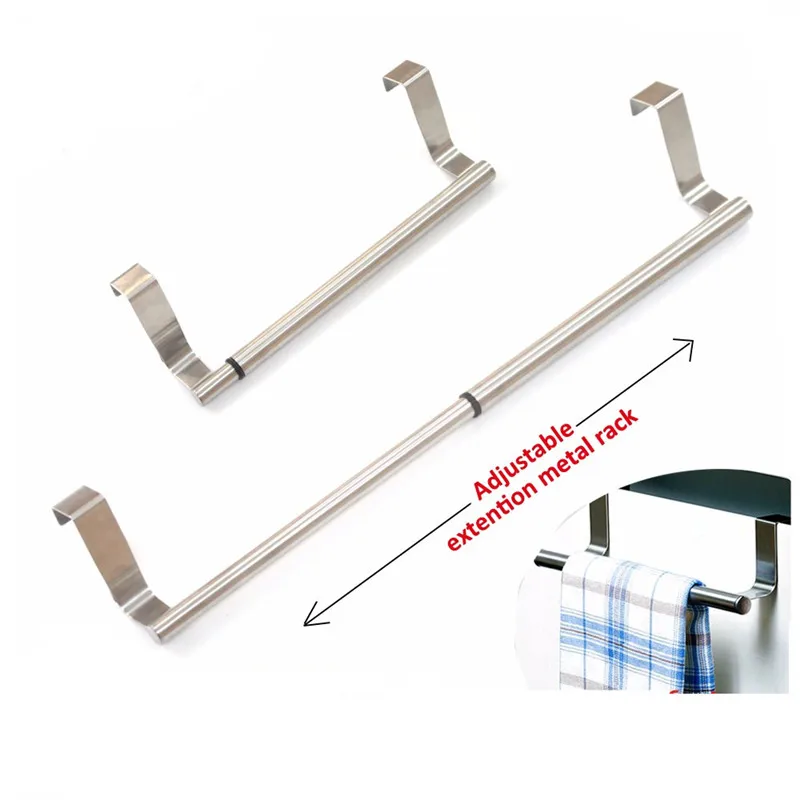 Retractable Extendable Stainless Steel Hanging Door Hook Metal Hanging Hook
