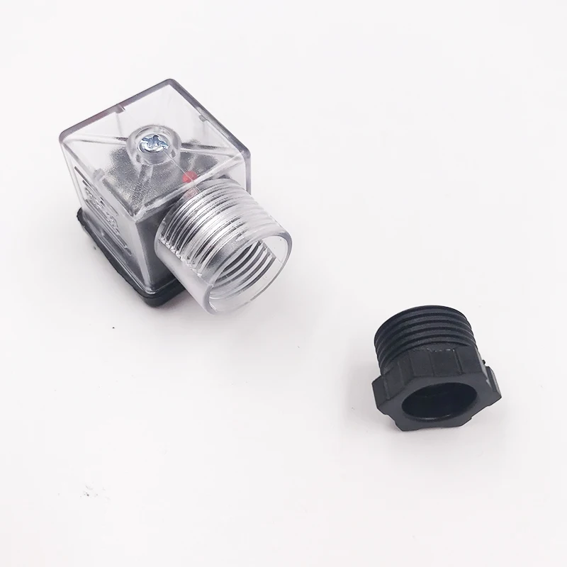 DIN43650A светодиодный Тип KVN204 MPM 3 гнезда 0200 Соленоидный клапан катушка соединитель