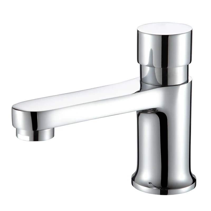 bib cock press time delay waterfall black kitchen thermostatic heater brass sink save water faucet water filter accessories