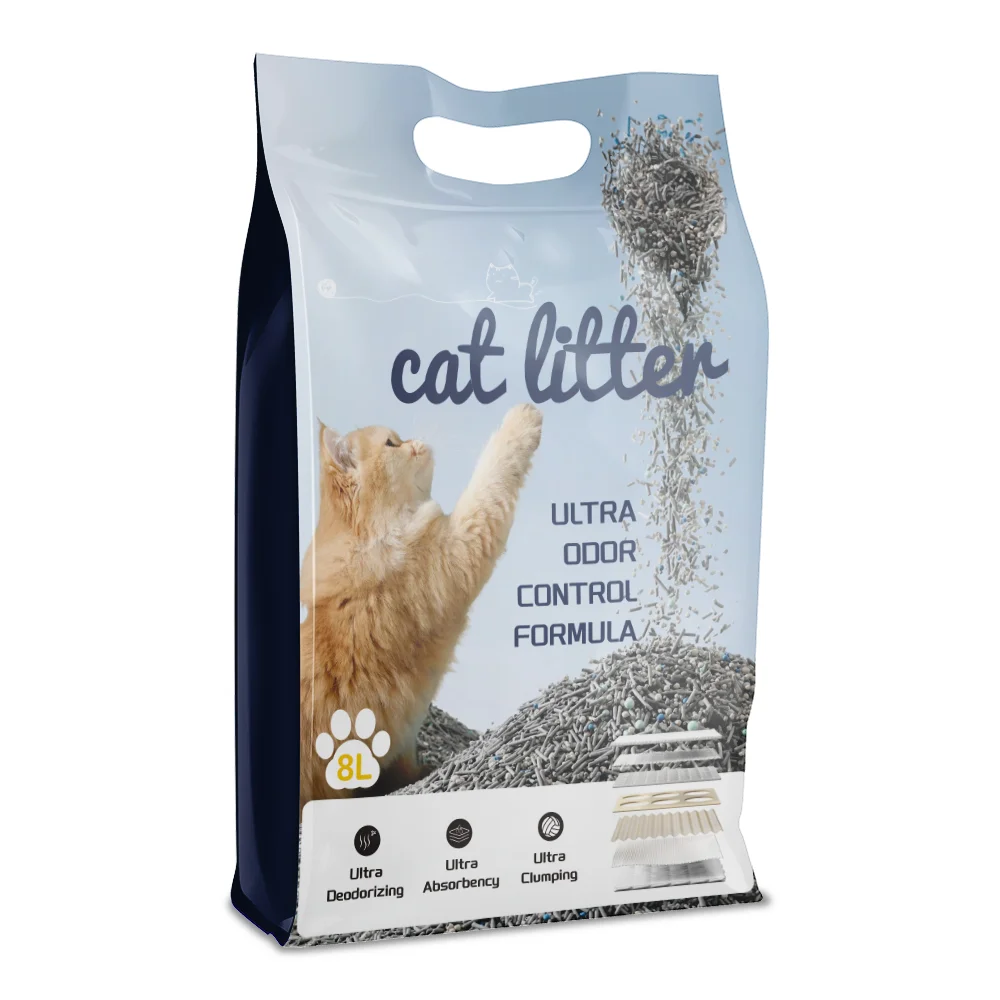 Moisture Proof Zipper Flat Bottom Pet Dog Dry Food 10 Kg Plastic Doypack Bags Cat Dog Food Pouch Packaging