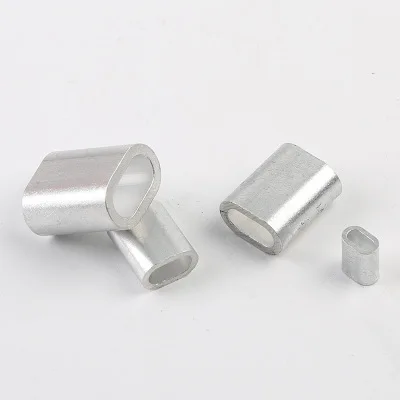 High quality best selling Cable fitting DIN 3093 Aluminum Ferrule/Oval Aluminum Sleeve