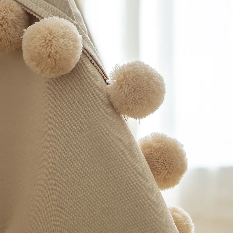 Children Cotton Canvas Princess Tipi Tent for Kids Indoor Indian Teepee Tent Playhouse