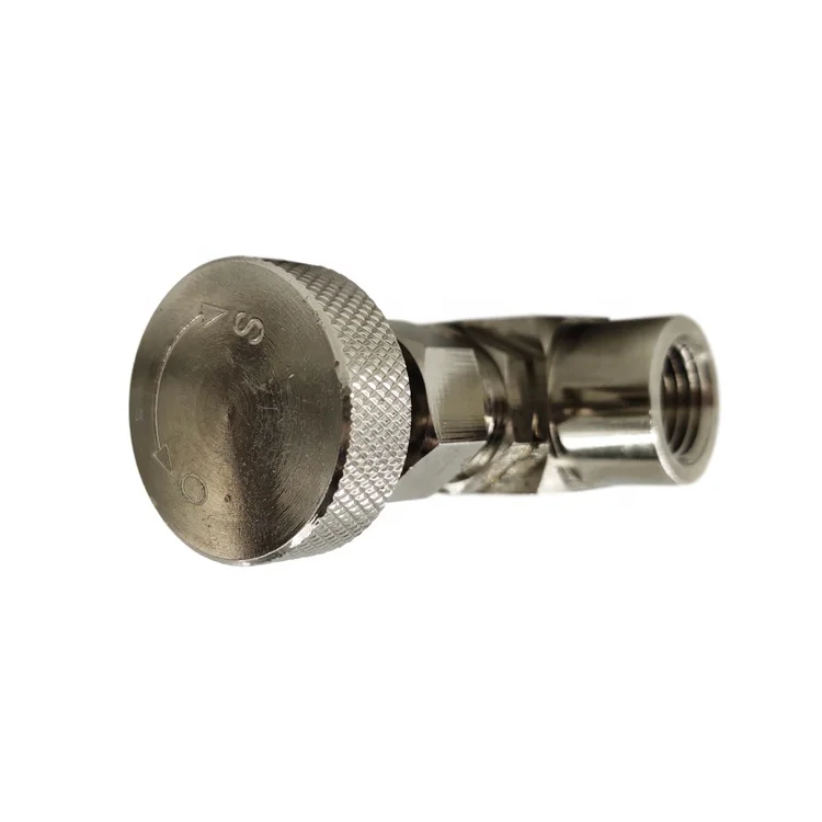 Китайский высококачественный латунный игольчатый клапан с наружной и внутренней