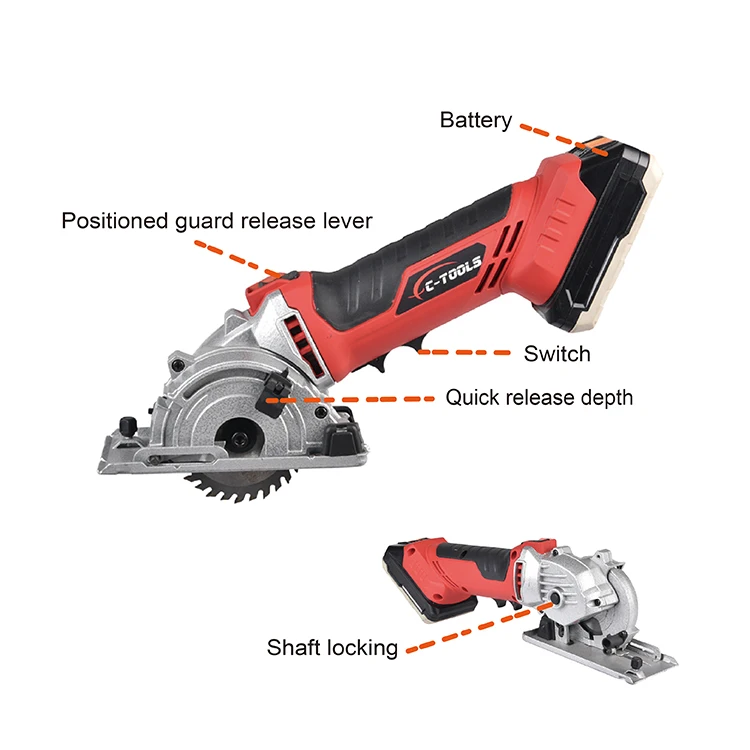 
M0Y-DC17-85 Mini Saw 20V DC Power Tool Profeesional Mini Saw Electric Saw 