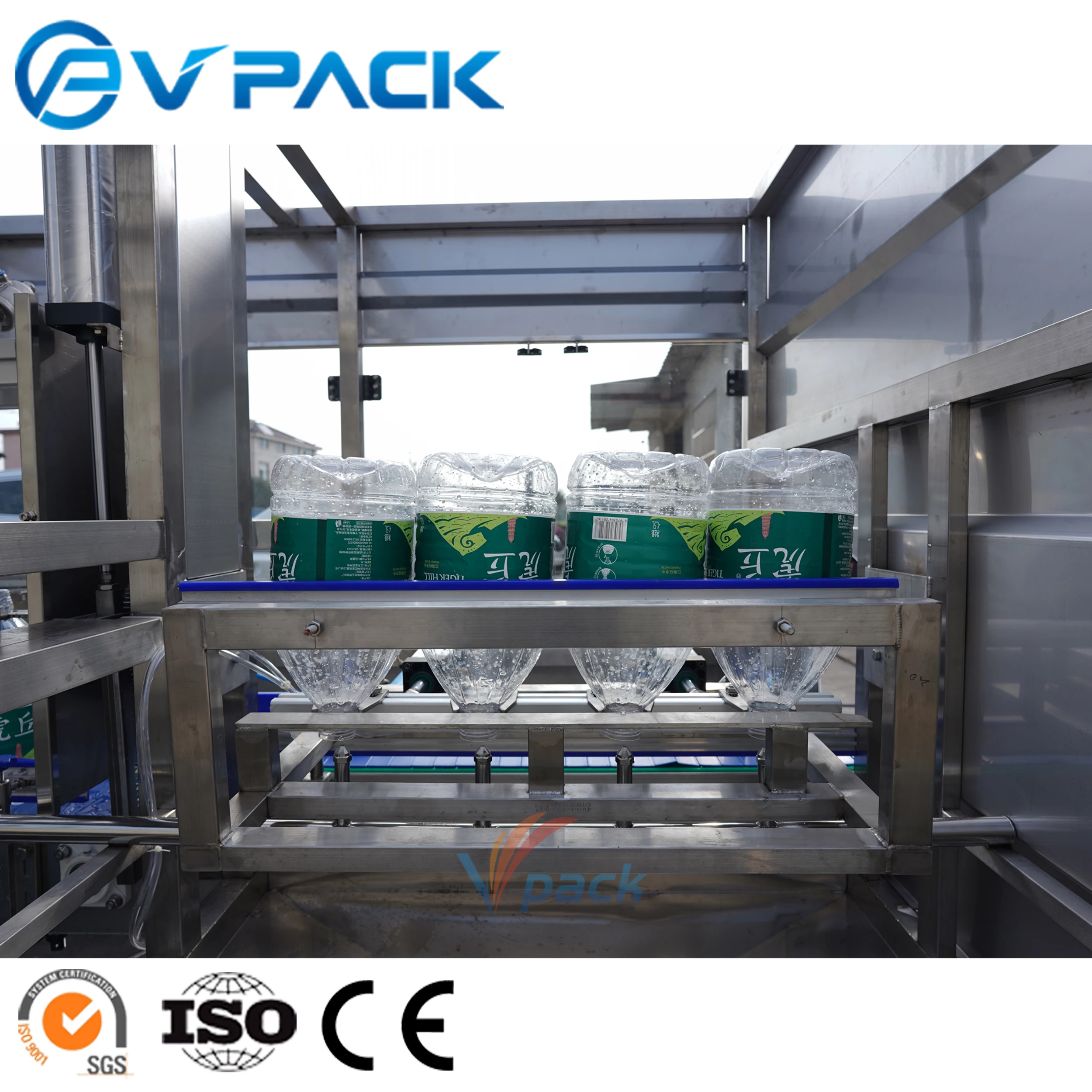 3-10L  bottle water washing  filling and capping production line 3 in 1/llenado de agua de botella grande/ 3-10L 1-3 Gallon