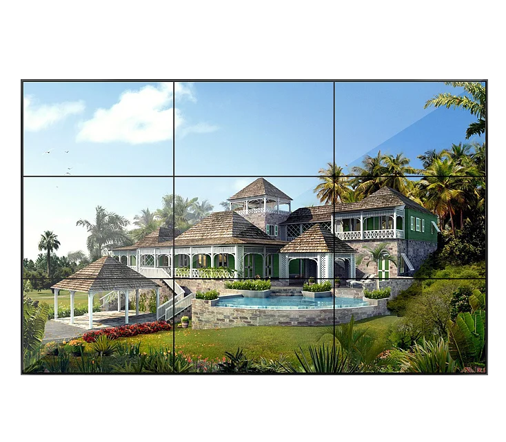 Full Color 4K 49 55 65 Inch Indoor Seamless Ultra Narrow Bezel China Manufacturer