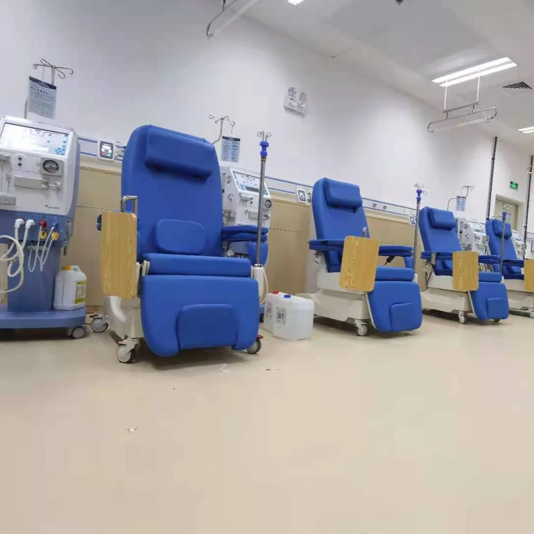 Passion good quality best selling hemodialysis kit electric hemodialysis chair with wheel for hemodialysis machines