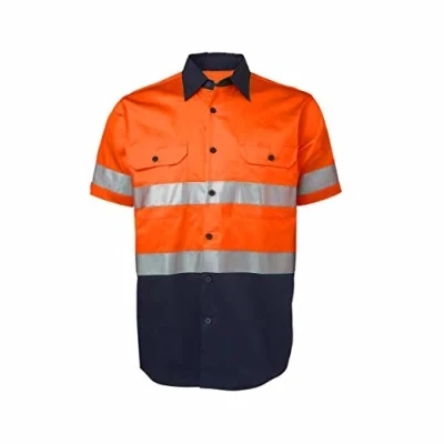 High Light Traffic Security Workwear High Visibility Reflective Security T-Shirt