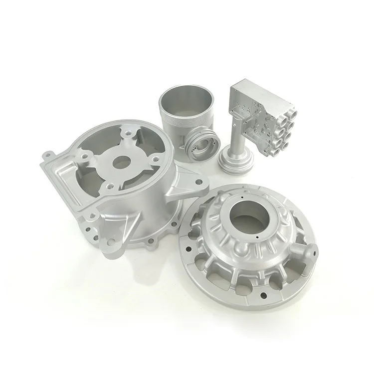 cnc turning machined aluminum anodized mechanical parts
