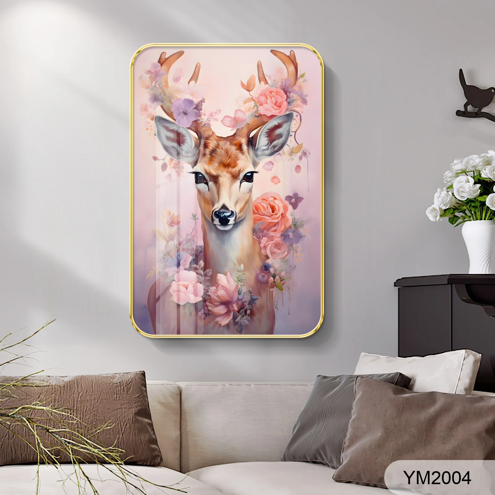 Современная Водонепроницаемая декоративная картина для дивана