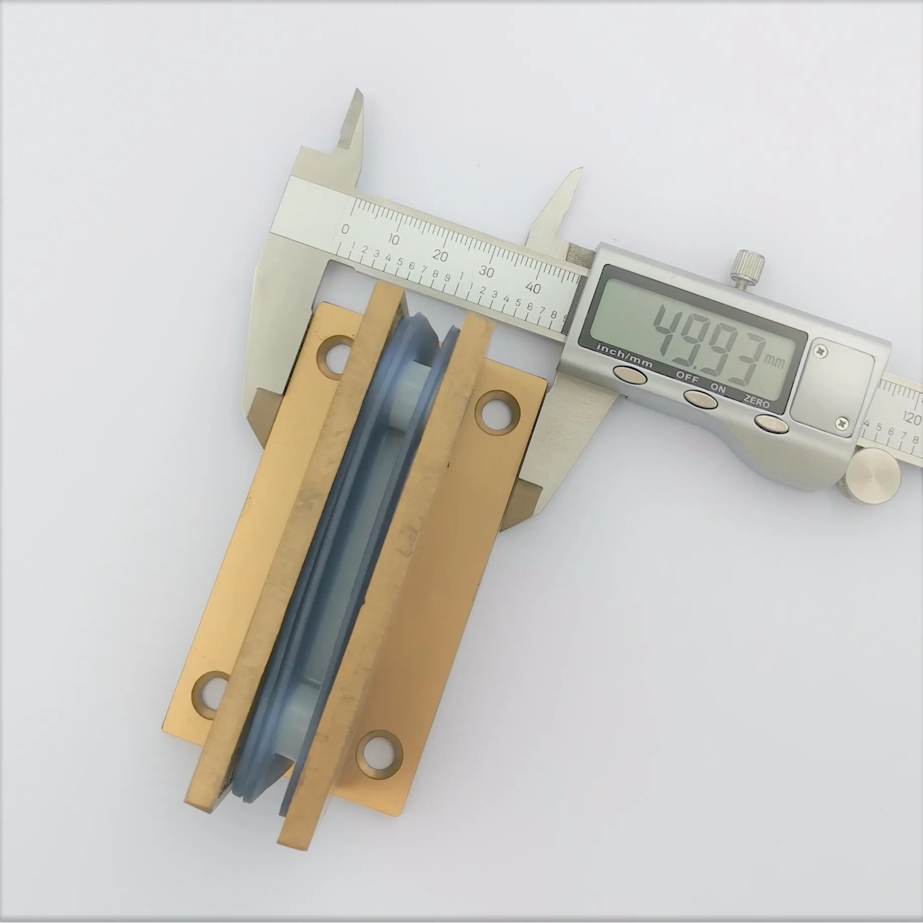 Stainless steel 90 degree glass to glass to wall clamp glass edge shower clamp