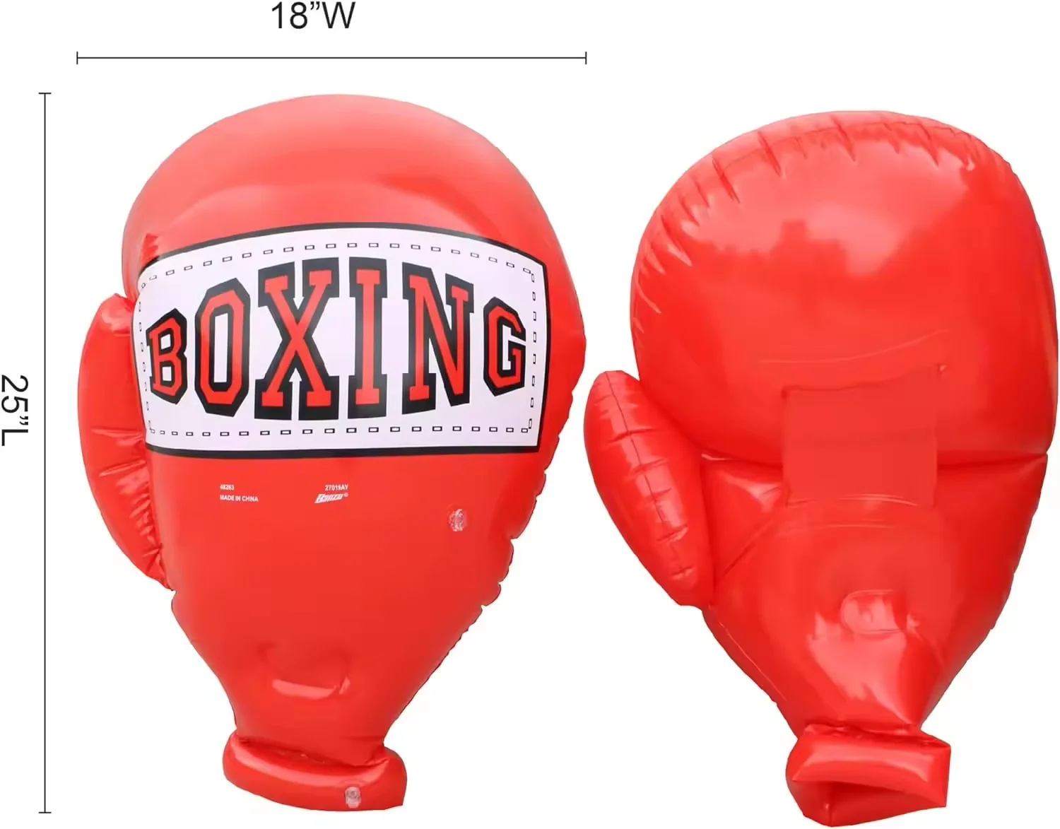Kids Inflatable Mega Boxing Gloves 1 Set Inflatable Boxing Toys For Toys