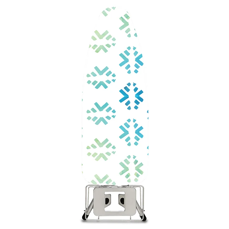 WeaveWin Factory Heavy-Duty 100% Cotton Ironing Board Cover Pad Extra Thick Polyester Felt Padding with Custom Printing Color