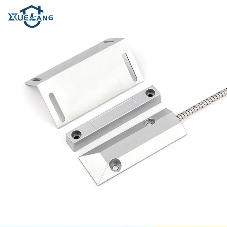 Aluminum Casing Heavy Duty Sliding Door Magnetic Contacts Magnetic Reed Switch