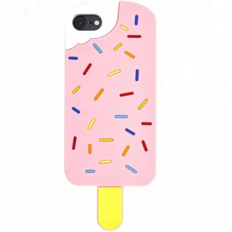 
Ice-cream Design Silicone Phone Case 6-xmax mobile accessories phone case 