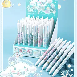 0.5mm press neutral pen Guangbo  Melo pink rabbit big ear white dog pudding pen