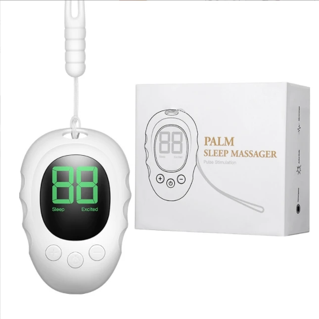 Palm Sleep Massager Massage Improved Mood and Focus Attention Handheld Relaxation Device Hand Brain Linkage Relaxation