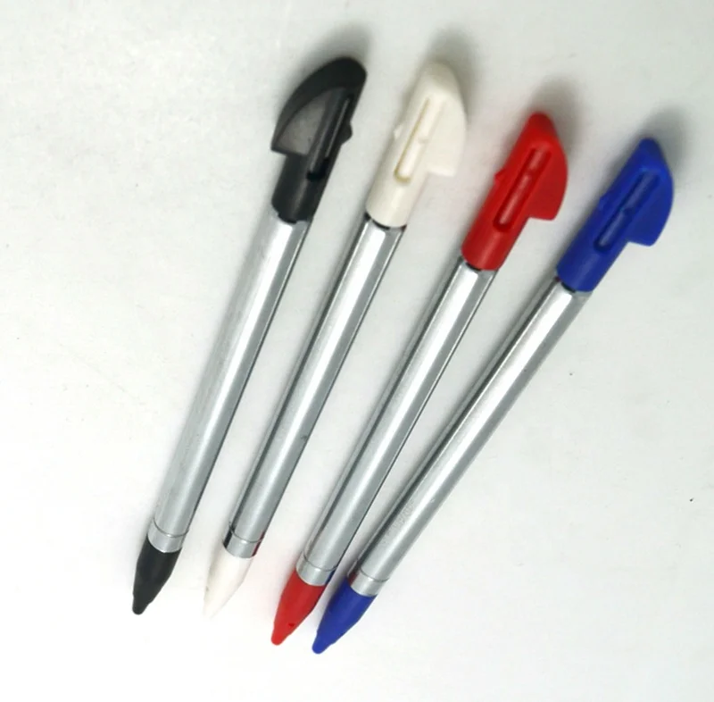 4 Colors Retractable Extendable Screen Touch Pen Stylus For Nintendo 3DS XL LL Game Accessories