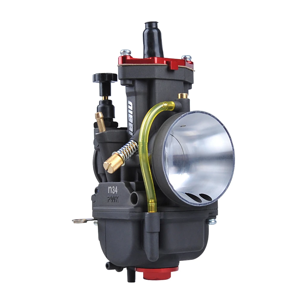 NIBBI Racing Version Carburetor PWK34 34MM for 2/4 Stroke Engine for 250-350cc Motorcycle Fuel System